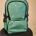 Green Glitter Backpack